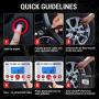 AUTOGEN Air Compressor Tire Inflator Dual Cylinder 180W 120 PSI 12V, Portable Air Pump Tire Inflator with Digital Pressure Gauge for Car Truck Bicycle Motorcycle Balls and Others AUTOGEN Air Compressor Tire Inflator Dual Cylinder 180W 120 PSI 12V, Portable Air Pump Tire Inflator with Digital Pressure Gauge for Car Truck Bicycle Motorcycle Balls and Others
