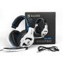 Gaming Headset SADES SA810S Stereo Over-Ear Noise Isolation Bass Gaming Headphones with Microphone for PS4 Laptop PC Mac Computer Smart Phones -White
