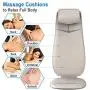 Back Massager with Heat, RENPHO Height Adjustable Neck Shoulders Shiatsu Rolling S-Shape Massage Pad with Vibration for Waist, Electric Massager Cushion for Muscle Pain Relief, for Home Office, Gift Back Massager with Heat, RENPHO Height Adjustable Neck Shoulders Shiatsu Rolling S-Shape Massage Pad with Vibration for Waist, Electric Massager Cushion for Muscle Pain Relief, for Home Office, Gift