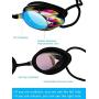 4 Pairs Triathlon Swim Goggles, Swimming Goggles Anti Fog Shatterproof UV Protection Goggles, Assorted Colors