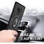Samsung Galaxy Note 9 Case - eSamcore Ring Holder Kickstand Cases + Dashboard Magnetic Phone Car Mount [Black]