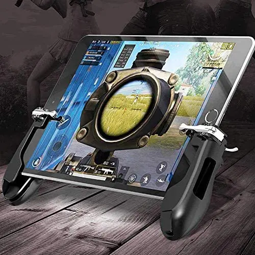 eLUUGIE Mobile Trigger Controller for Fortnite PUBG Tablet iPad/Android Tablet Game ControllerMobile Gamepad Holder Mobile Game Grip Mobile Aim Trigger Button for 5.5~12.9 inch Tablet eLUUGIE Mobile Trigger Controller for Fortnite PUBG Tablet iPad/Android Tablet Game ControllerMobile Gamepad Holder Mobile Game Grip Mobile Aim Trigger Button for 5.5~12.9 inch Tablet
