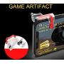 Rednix L1 R1 Dual Gamepad Trigger with Fire Shooter Controller Button Aim Key Mobile Gaming Joystick for PUBG/Knives Out/Rules of Survival (All Smartphones)