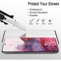 Galaxy S20 Plus Tempered Glass Screen Protector, [9H Hardness] [3D Curved Full Screen] [Support Fingerprint Unlock] Screen Glass HD Protective Film for Samsung Galaxy S20+ 6.7 inch