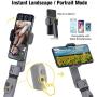 Zhiyun Smooth-Q 3-Axis Handheld Gimbal Stabilizer for Smartphone, i.e. iPhone 7 Plus 6 Plus, Samsung S7 S6, Featuring APP Control, Vertical Shooting, Face Tracking