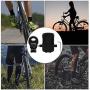 Enrilior Black 360° Rotating Mobile Phone Bracket Anti-Skid Cellphone Navigation Holder for Bicycle Motorcycle Electric Bike