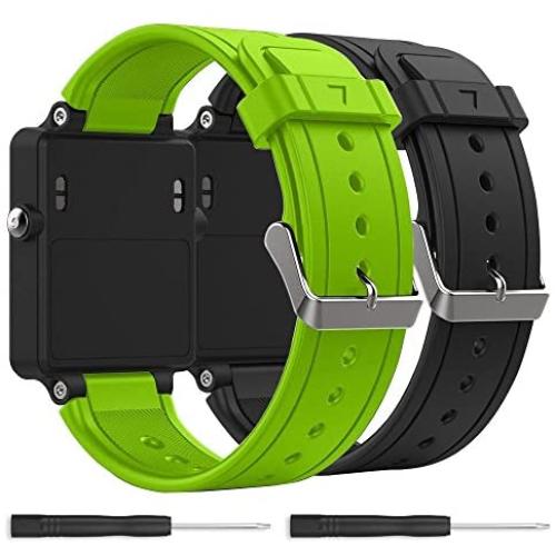 Bossblue Replacement Band for Garmin Vivoactive, Silicone Replacement Fitness Bands Wristbands with Metal Clasps for Garmin vivoactive GPS Smart Watch