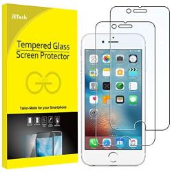 JETech Screen Protector for Apple iPhone 6 Plus and iPhone 6s Plus, 5.5-Inch, Tempered Glass Film, 2-Pack