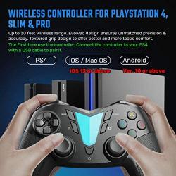 IFYOO PS4 Wireless Controller Compatible Gamepad with Mobile Games MFi Games for iPhone/iPad(iOS 13 or Above), Mac OS, Android(Ver. 10 or Above) Phone/Tablet/TV, for Playstation 4