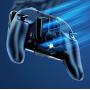 Alician H12 Mobile Gamepad ABS+Zinc Alloy with Semiconductor Cooling Shooting Game Artifact for Phones Built-in Battery Version Electronic Accessories