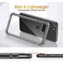 ESR Air Armor Designed for iPhone SE 2020 Case/iPhone 8 Case [Shock-Absorbing] [Scratch-Resistant] [Military Grade Protection] Hard Polycarbonate + Flexible Polymer Frame, for iPhone SE 2020/8, Black