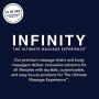 Infinity Corded Neck and Back Massager with Heat (Grey) Quad Rollers, Massage Modes, Optional Heated Massager, Massage Neck, Shoulder and Back, Gifts for Men, Gifts for Women, Birthday Gifts for Women