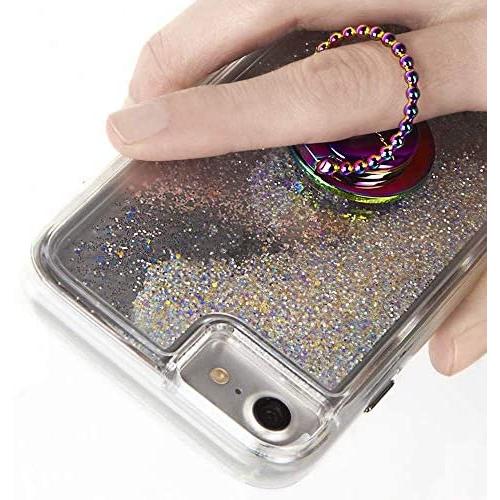 Case-Mate - Phone - RINGS - Holder - Phone Grip Stand - Universal - Dotted Iridescent