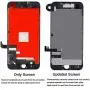 BeeFix Screen Replacement for iPhone 7 Black, 4.7" LCD Display and 3D Touch Digitizer Full Assembly, with Proximity Sensor,Front Facing Camera,Earpiece Speaker and Repair Tools,for A1660, A1778, A1779