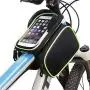Bicycle Bag Front Trolley Bag, Mountain Bike Saddle Bag Mobile Phone Bag, Riding Bag Accessories Touch Screen Waterproof Portable Riding Bicycle Bag Front Trolley Bag, Mountain Bike Saddle Bag Mobile Phone Bag, Riding Bag Accessories Touch Screen Waterproof Portable Riding