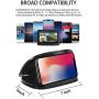 Bosynoy Cell Phone Holder for Car, GPS Mounts for car, Slim Dashboard Car Phone Mount for iPhone X 8 Plus 7 6s Samsung Galaxy S9 S8 Edge Note 8 LG and Other Garmin GPS, Reusable Silicone Pad Base