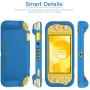 Besmon Switch Lite 2019 Protective Case，Silicone Carrying Case，Shock-Absorption and Anti-Scratch