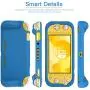Besmon Switch Lite 2019 Protective Case，Silicone Carrying Case，Shock-Absorption and Anti-Scratch