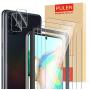 [5-Pack] PULEN for Samsung Galaxy A71 (4G) Screen Protector (3-Pack) with 2 Pack Camera Lens Protector,HD Clear Scratch Resistant Bubble Free Anti-Fingerprints 9H Hardness Tempered Glass