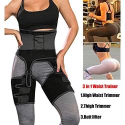 Waist Trainer Shaping Neoprene Thigh Shaper High Waist Ultra Light Thigh Trimmer Butt Lifter Shapewear and Hips Belt Women