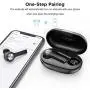 Wireless Earbuds, Letsfit Bluetooth 5.0 Headphones TWS Stereo Touch Control Earbuds with Charging Case, IPX5 Waterproof in-Ear Sport Earphones with Mic for Running Gym Workout Black Wireless Earbuds, Letsfit Bluetooth 5.0 Headphones TWS Stereo Touch Control Earbuds with Charging Case, IPX5 Waterproof in-Ear Sport Earphones with Mic for Running Gym Workout Black