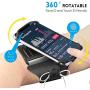 AONKEY Running Armband, 360° Rotatable& Detachable Cell Phone Holder Arm Band Universal fit for All Smartphone Include iPhone Xs Max XS XR X 6S 7 8 Plus, Galaxy S10 S9 S8 Note 9, Google Pixel 3 XL