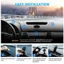 Magnetic Phone Car Mount, Allovit Universal Cell Phone Holder for Car, 360° Adjustable Magnet Cellphone Holder Compatible with iPhone 11 Pro Xs Max XR X 8 7 Plus 6S SE, Galaxy S9 and More