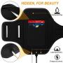 iPhone 11 Pro Max/iPhone Xs Max Armband,RUNBACH Sweatproof Running Exercise Bag with Fingerprint Touch and Card Slot for 6.5 Inch iPhone 11 Pro Max/iPhone Xs Max (Black)