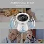 Wireless Home Camera-Baby Monitor for Home Security 1080P HD Cloud Storage Indoor Dog Cat Pet-Camera