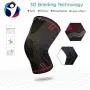 ArthritisHope Knee Brace (XL) - Knee Compression Sleeve for Knee Pain, Running, Weightlifting, Arthritis, Sports, Gym, ACL (Men and Women) ArthritisHope Knee Brace (XL) - Knee Compression Sleeve for Knee Pain, Running, Weightlifting, Arthritis, Sports, Gym, ACL (Men and Women)