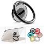 Allengel Bling Phone Ring Holder Metal for Strongly Magnetic Car Mount Compatible with iPhone, Samsung, LG, Sony, HTC - Black