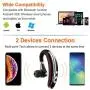 Bluetooth Headset,Wireless v5.0 Business Bluetooth Earpiece in Ear Lightweight Sweatproof Earphones with Mic Work for Cell Phones for Office/Workout/Driving Bluetooth Headset,Wireless v5.0 Business Bluetooth Earpiece in Ear Lightweight Sweatproof Earphones with Mic Work for Cell Phones for Office/Workout/Driving