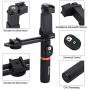 Viewflex Phone Video Kit VF-H6 Smartphone Video Rig with Recording Microphone and LED Light, Handheld Grip for iPhone 11 X max 7 8 Plus 6s Android Cellphone,Perfect Volgging Kit