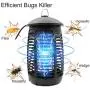 Blacklonia Bug Zapper for Outdoor and Indoor, Waterproof Insect Fly Pest Attractant Trap Mosquito Zappers Electric Mosquito Killer Lamp for Backyard, Patio, Kitchen, Office, Home (Black) Blacklonia Bug Zapper for Outdoor and Indoor, Waterproof Insect Fly Pest Attractant Trap Mosquito Zappers Electric Mosquito Killer Lamp for Backyard, Patio, Kitchen, Office, Home (Black)