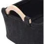 Morezi Felt pet Toy Box and Dog Toy Box Storage Basket Chest Organizer - Perfect for organizing pet Toys, Blankets, leashes and Food