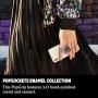 PopSockets: PopGrip with Swappable Top for Phones and Tablets - Enamel Far Meowt