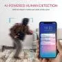 YI 1080p Smart Home Camera, Indoor IP Security Surveillance System with Night Vision, AI Human Detection, Activity Zone, Phone/PC App, Cloud Service - Works with Alexa