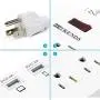 HITRENDS Surge Protector Power Strip 6 Outlets with 6 USB Charging Ports, USB Extension Cord, 1625W/13A Multiplug for Multiple Devices Smartphone Tablet Laptop Computer (6ft, White & Black) HITRENDS Surge Protector Power Strip 6 Outlets with 6 USB Charging Ports, USB Extension Cord, 1625W/13A Multiplug for Multiple Devices Smartphone Tablet Laptop Computer (6ft, White & Black)