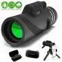 Ocularus Monocular Telescope by Higher Path Products - High Definition Series with Smartphone Accessory Package incl Tripod Hard Case Universal Phone Adapter Holder- 12x50 BAK4 Prism Lens - Rainproof Ocularus Monocular Telescope by Higher Path Products - High Definition Series with Smartphone Accessory Package incl Tripod Hard Case Universal Phone Adapter Holder- 12x50 BAK4 Prism Lens - Rainproof