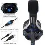 SADES SA810GT Stereo Gaming Headset for Xbox One/PS4/PC Noise Cancelling Over Ear Headphones with Mic, LED Light & 3.5mm Jack & Bass Surround & Volume Control & Soft Earpads SADES SA810GT Stereo Gaming Headset for Xbox One/PS4/PC Noise Cancelling Over Ear Headphones with Mic, LED Light & 3.5mm Jack & Bass Surround & Volume Control & Soft Earpads