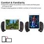Megadream Mobile Game Controller, Wireless Key Mapping Gamepad Joystick Perfect for PUBG & Call of Duty, Compatible for iPhone iPad Samsung Galaxy Tablet Other Phone, Not Support iOS13.4