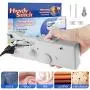 Lansen Portable Sewing Machine, Mini Sewing Professional Cordless Sewing Handheld Electric Household Tool - Quick Stitch Tool for Fabric, Clothing, or Kids Cloth Home Travel Use718 Lansen Portable Sewing Machine, Mini Sewing Professional Cordless Sewing Handheld Electric Household Tool - Quick Stitch Tool for Fabric, Clothing, or Kids Cloth Home Travel Use718