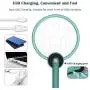 Electric Bug Zapper Fly Swatter Mosquito Killer, 2 in 1 Foldable USB Rechargeable Insect Killer with LED Lighting 3 Layers Safety Mesh for Indoor, Travel, Camping Electric Bug Zapper Fly Swatter Mosquito Killer, 2 in 1 Foldable USB Rechargeable Insect Killer with LED Lighting 3 Layers Safety Mesh for Indoor, Travel, Camping