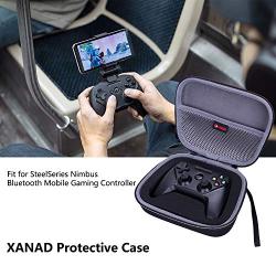 XANAD Hard Travel Carrying Case for SteelSeries Nimbus Bluetooth Mobile Gaming Controller - Storage Protective Bag