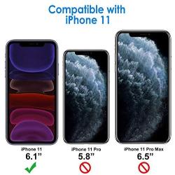 JETech Case for Apple iPhone 11 (2019), 6.1-Inch, Shockproof Bumper Cover, Anti-Scratch Clear Back, Purple