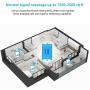 Cell Phone Signal Booster 2G 3G Band 2 and Band 5 850/1900Mhz Cell Signal Booster Cell Phone Repeater Amplifier for Home and Office，Increase Data Speed and No More Dropped Calls