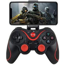 iOS Android Controller, Megadream Wireless Key Mapping Gamepad Joystick Perfect for PUBG & Fotnite & More, Compatible for iOS Android iPhone iPad Samsung Galaxy Other Phone - No Simulator Needed