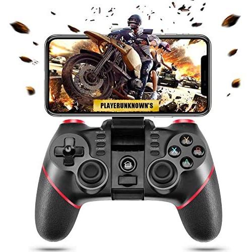 ACGEARY Wireless Bluetooth Android Game Controller Mobile Gaming Controller Gamepad Joystick Compatible for iOS/Android Phone/PC Windows/Tablet/Smart TV/TV Box/ PS3 (Renewed)