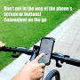 Newppon Bicycle Phone Mount Holder : 360° Rotation Stable Elastic Silicone Motorcycle Smartphone Holder fits iPhone 11 Pro Max SE X Xs Xr Samsung Galaxy S20 S10 S10e GPS Unit 4~7" inches