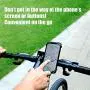 Newppon Bike & Motorcycle Phone Mount :360° Rotation Adjustable Bicycle Handlebar Rack Cell Phone Holder for Scooter Stroller Compatible iPhone 11 Pro Max SE X Xs Xr 8 7 6 Plus Samsung Galaxy Nexus